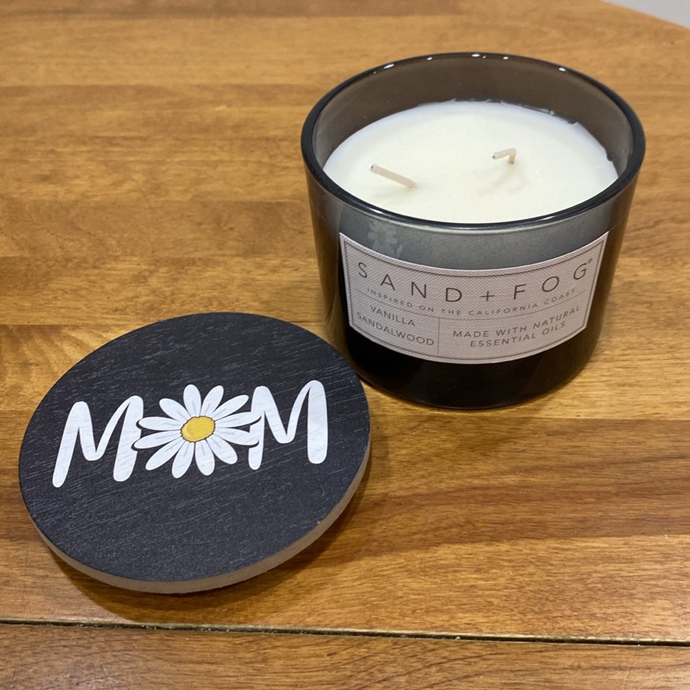 NWOT.  Sand + Fog, 12oz., jar candle.